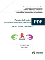 Estrategia SECUNDARIA Formando Lectores y Escritores Fuertes.pdf