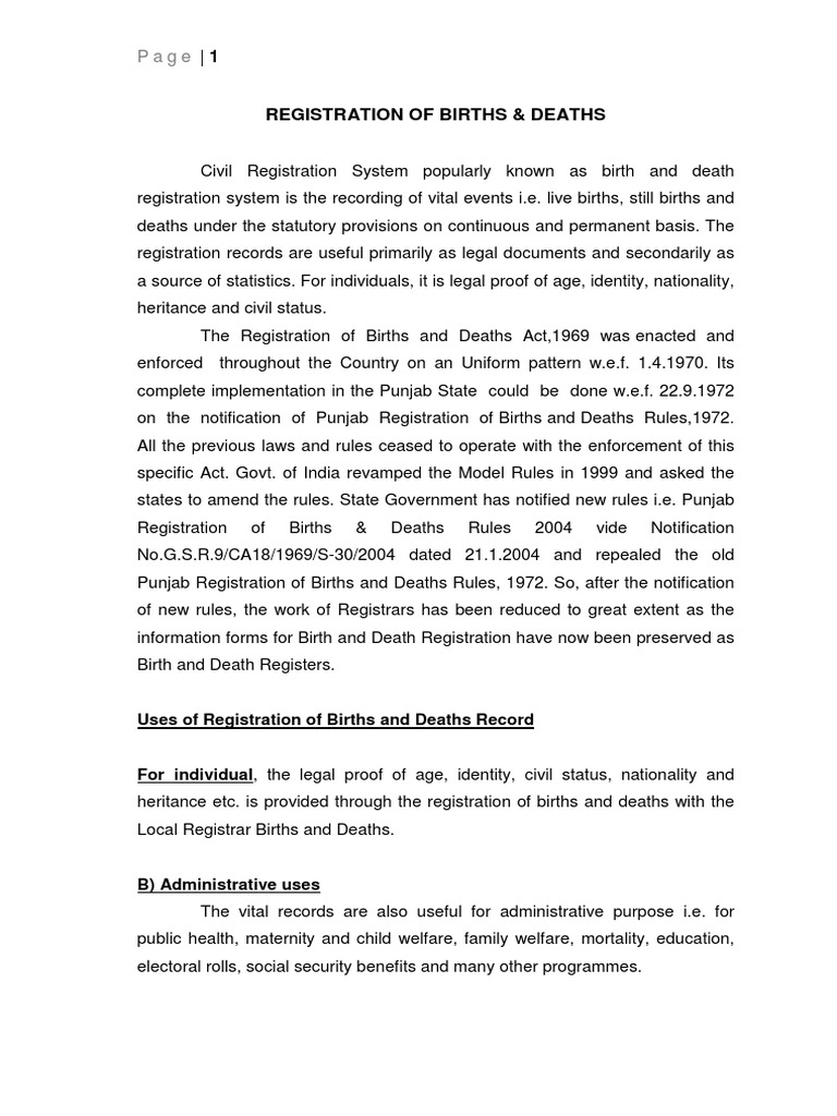 brief-note-on-registration-of-birth-deathbrief-note-on-registration