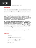 Download Mixed Liquor Volatile Suspended Solids by cva SN323941449 doc pdf