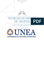 Tecnicas de Manejo de Grupos