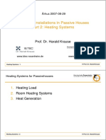 Passivehouse Heating