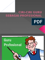 Ciri Guru Profesional