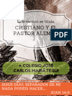 Cuento: Cristiano y El Pastor Alemán