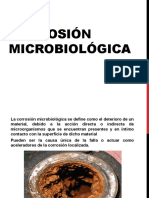 Corrosión Microbiológica