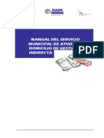 Manual Del Servicio Municipal de Ayuda A Domicilio de Gestion Indirecta