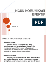 Membangun Komunikasi Efektif - Kuliah 5