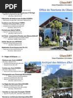 Programme du Festival Cilaos'Art