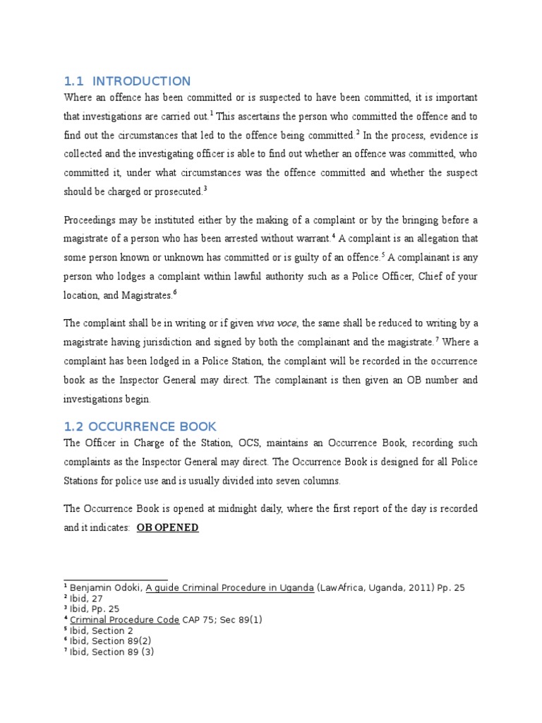 Criminal Law in Kenya Simplified PDF Criminal Procedure In South