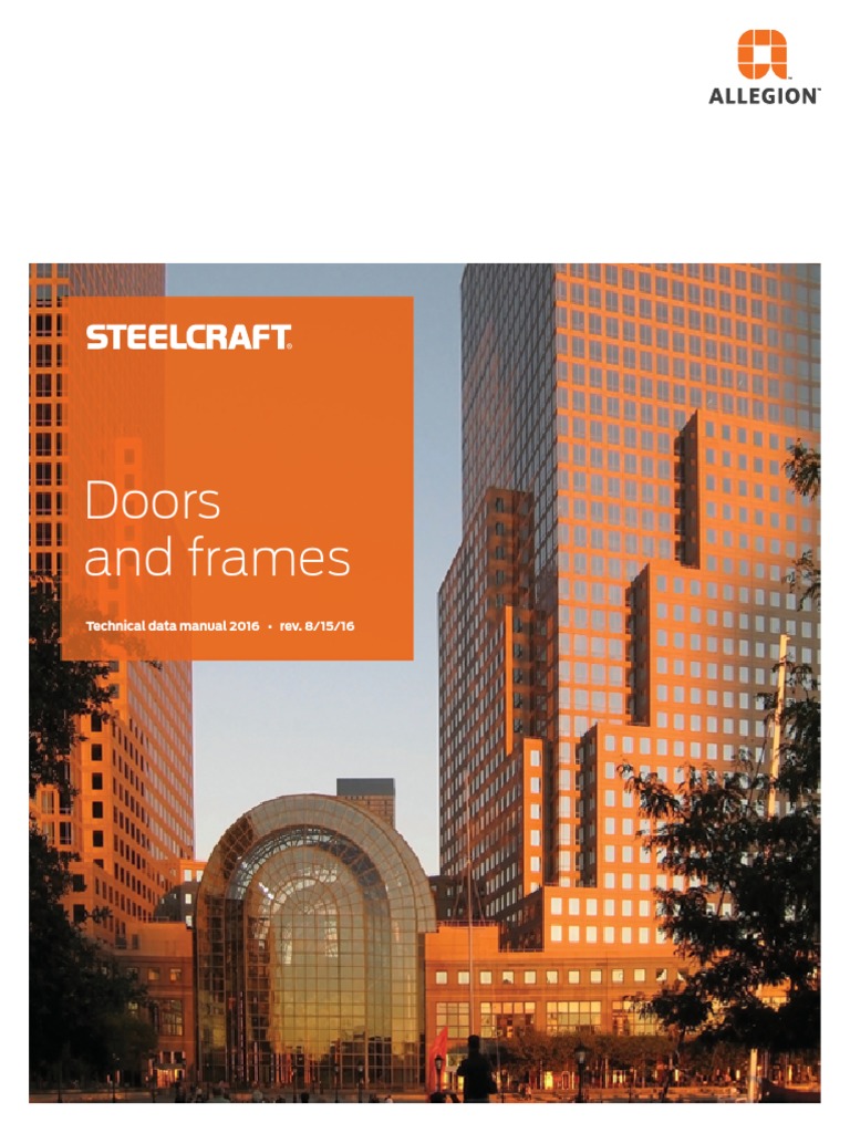 Steelcraft Graintech Hollow Metal Doors, Wood Look Steel Doors