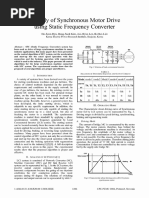 A Study of Synchronous Motor Drive Using SFC