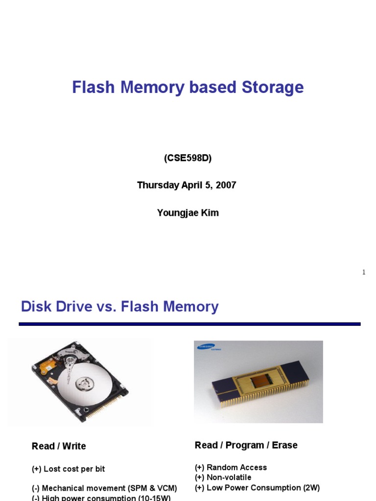 Flash | Flash Memory | Computer Data Storage