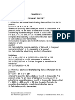 Numericals Solved - Demand Theory - Unit - 3