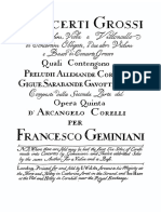 Geminiani-Concerto N°12 Completo (Primo)