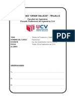 Clasificacion Del Suelo y Terreno de Fundacion.