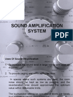 13.Sound Amplification System