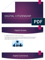 Digital Citizenship: The 9 Elements of Digital Citizenship and The Five Fluencies