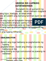 Paghahanda - NG - Lupang - Pagtataniman - PPTX Filename UTF-8''paghahanda NG Lupang Pagtataniman