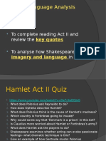 Hamlet Language