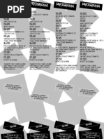 A MAGIA DE UM SONHO NA FLORESTA ENCANTADA - "Programação"