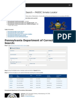 Pennsylvania Inmate Search Department of Corrections Lookup