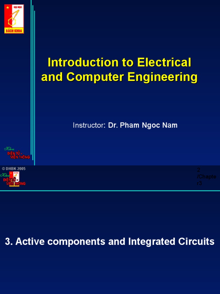 Introduction To Electrical and Computer Engineering | PDF | Integrated ...