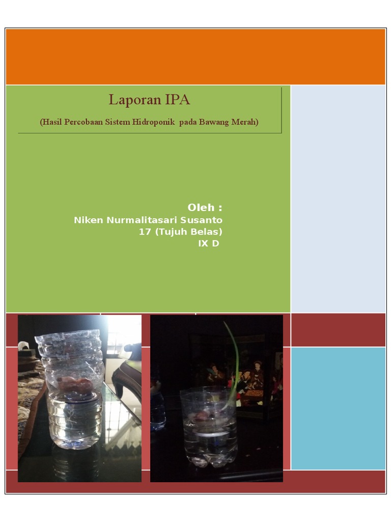 Hasil Percobaan Sistem iHidroponiki Pada iBawangi iMerahi