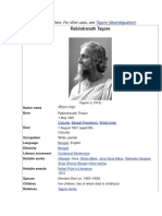 "Tagore" Redirects Here. For Other Uses, See
