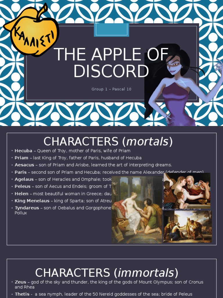 The Apple of Discord Paris (Mythology) Helen Of Troy