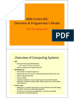 ARM Cortex M3: Overview & Programmer's Model: ECE 331, Spring 2013