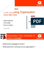 Book Review: The Knowing Organization - Chun Wei Choo
