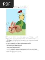 Fábula de La Liebre y La Tortuga