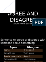 AGREE DISAGREE DIALOG