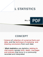 Vital Statistics