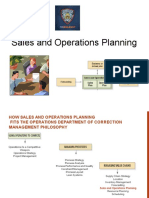 Sales and Operations Planning