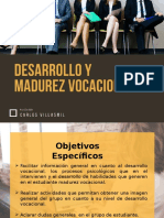 Desarrollo y Madurez Vocacional