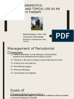 Chemotherapeutics in Periodontics
