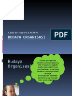 Budaya Organisasi