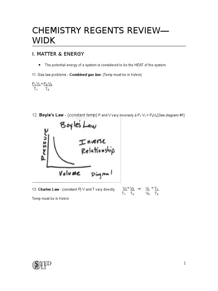 Chemistry Regents Review Download Free PDF Redox Solution