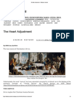 The Heart Adjustment – Biblicism Institute