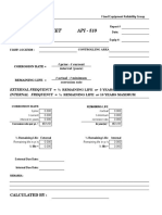 Calculation Sheet API - 510: Marek Inspections