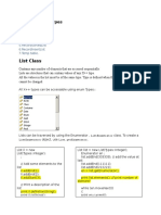 Advance Datatypes