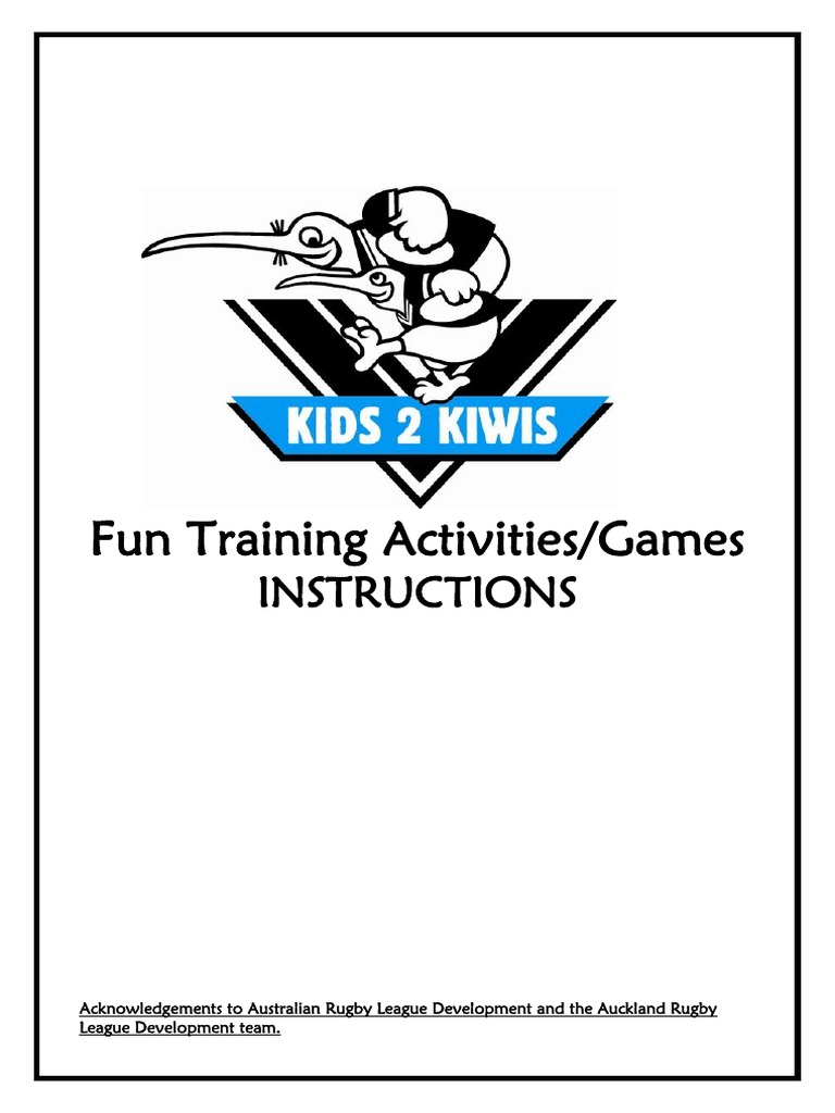 Fun and Engaging Rugby Training Games and Drills for Youth PDF Sport Variants Ball Games