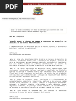 Lei Ordinária 2159 Araucária