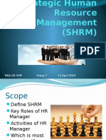 Strategic HRM