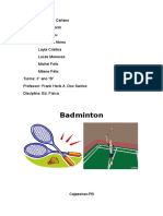 Origem, regras e destaque no Badminton