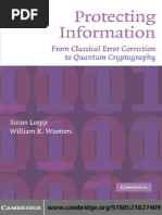 Protecting Information From Classical Error Correction To Quantum Cryptography