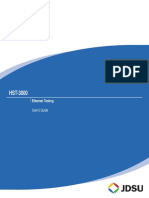 JDSU's HST-3000 Ethernet UserGuide