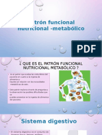 Patrón Funcional Nutricional - Metabólico