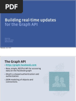 Download Building real-time updates for the Graph API by Facebook SN32403557 doc pdf