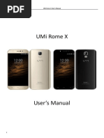 RomeX Manual